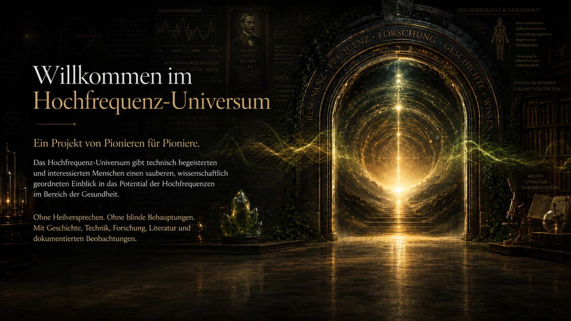 Willkommen im Hochfrequenz-Universum